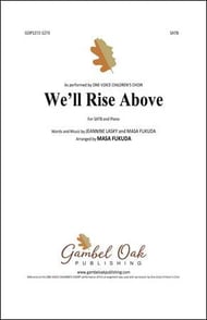 We'll Rise Above SATB choral sheet music cover Thumbnail